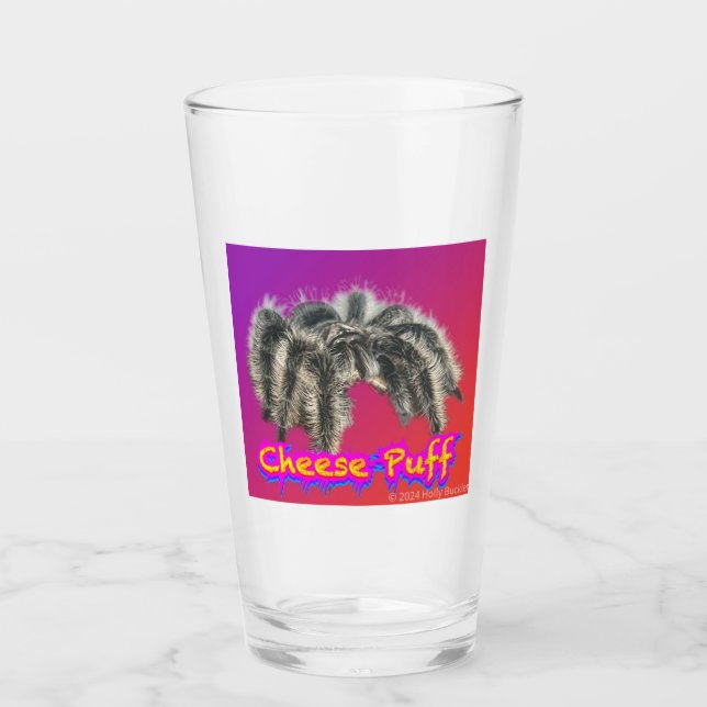 Cheese Puff Glass Cup (Front)