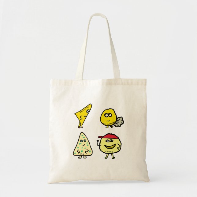 Cheese Puns Tote Bag (Front)