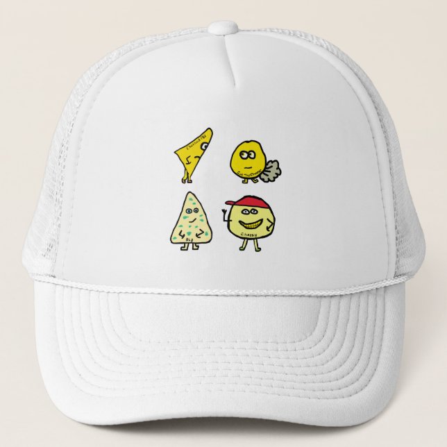 Cheese Puns Trucker Hat (Front)