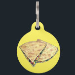 Cheese Quesadillas Mexican Food Appetizer Queso Pet ID Tag<br><div class="desc">Design features an original marker illustration of a bean and cheese quesadilla, a Mexican food favorite and a staple restaurant appetizer. Ideal for your favorite foodie. This design is also available on other products. Lots of additional food themed illustrations are also available from this shop. Don't see what you're looking...</div>