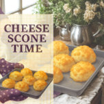 Cheese Scone Tea Towel Cottagecore Kitchen Gift<br><div class="desc">Celebrate the joy of home baking with this charming cheese scone tea towel. A cozy cottagecore-inspired design perfect for warm kitchens and simple moments. Featuring a nostalgic “Cheese Scone Time” theme with a soft vintage feel, this tea towel captures the comfort of freshly baked treats and time spent in the...</div>