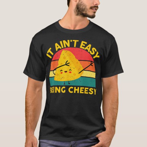 Cheese shirt it aint easy being cheesy funny kids 