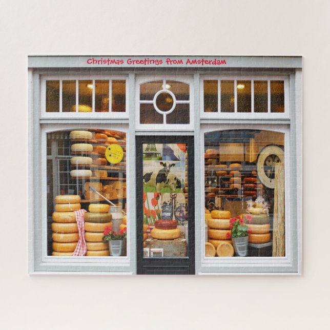 Cheese Shop in Amsterdam. Jigsaw Puzzle (Horizontal)