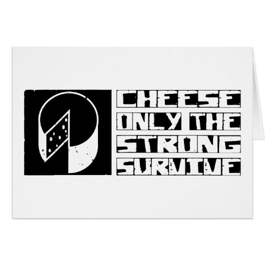Cheese Survive Cards (Front Horizontal)