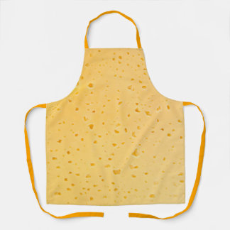 Cheese Texture Pattern Apron