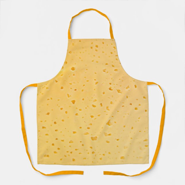 Cheese Texture Pattern Apron (Front)
