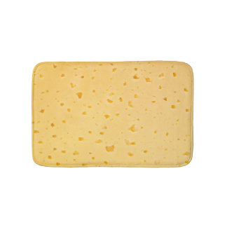 Cheese Texture Pattern Bath Mat