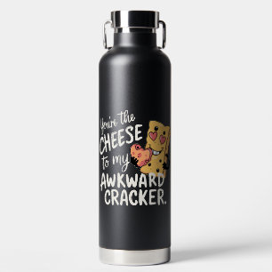 Cheese to My Awkward   Funny and Cute Valentine Water Bottle