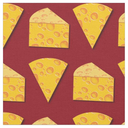 Cheese Wedge Cute Kids Food Fabric