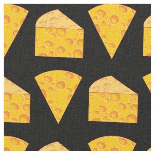 Cheese Wedge Cute Kids Food Fabric