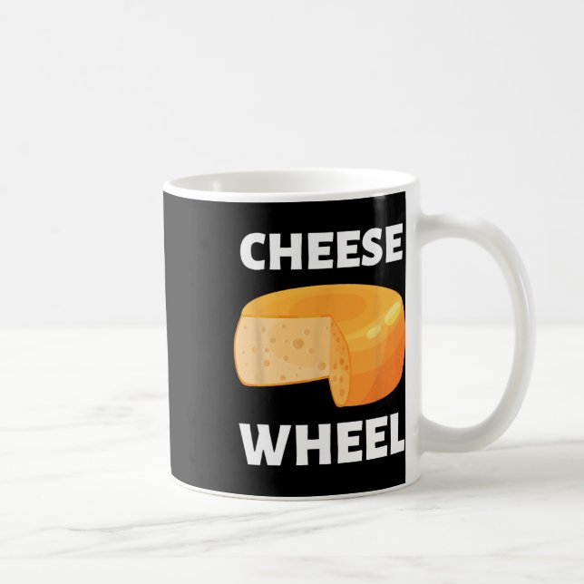 Cheese Wheel Video Game Meme Design  Coffee Mug (Right)