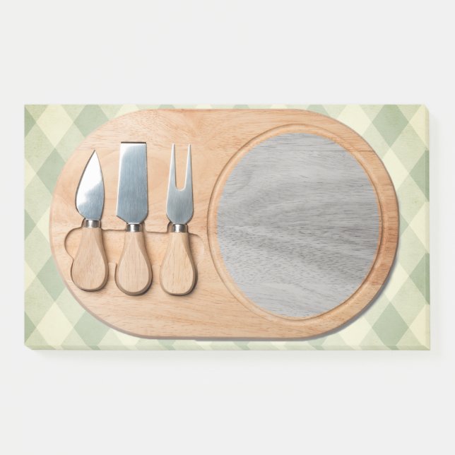 Cheeseboard Charcuterie Set Post-it Notes (Front)