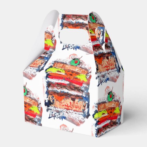 Cheeseburger 170229 favor boxes