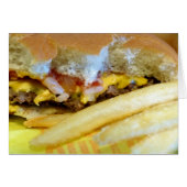 Cheeseburger and Fries (Front Horizontal)