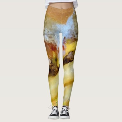 Cheeseburger and Fries Leggings