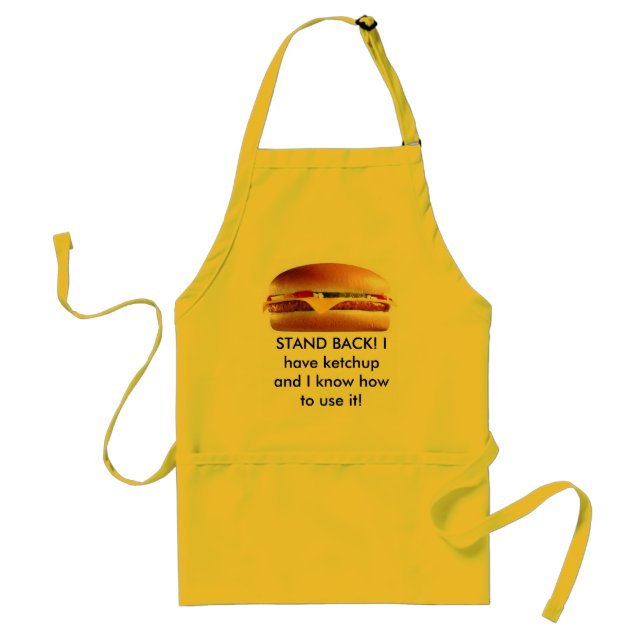 Cheeseburger apron (Front)