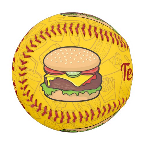 Cheeseburger Baseball