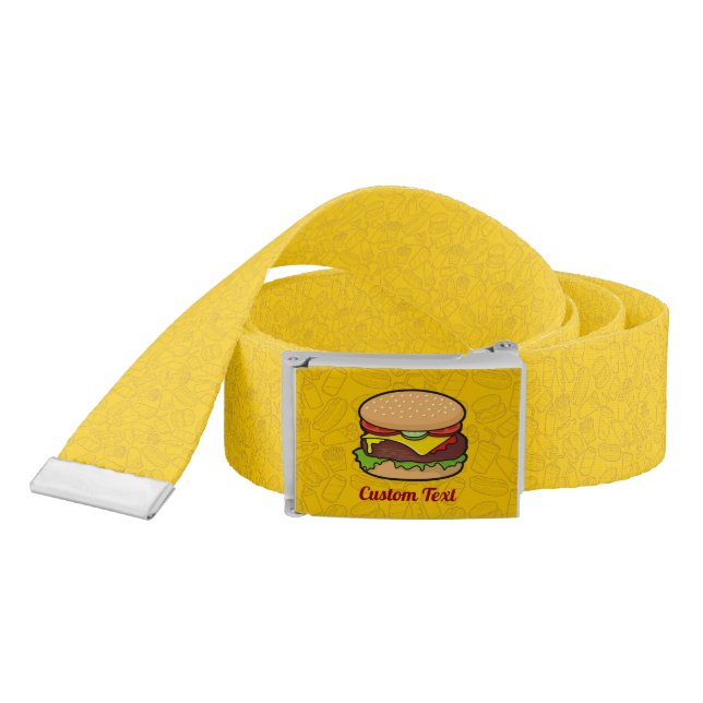 Cheeseburger Belt (Snake)