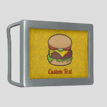 Cheeseburger Belt Buckle