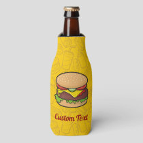 Cheeseburger Bottle Cooler
