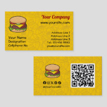 Cheeseburger Business Card