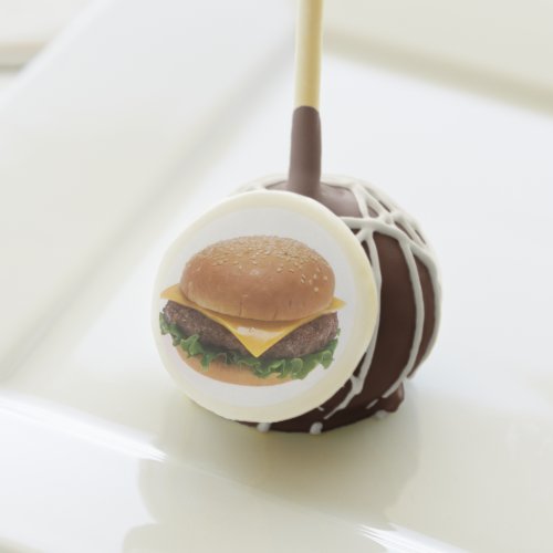 Cheeseburger Cake Pops