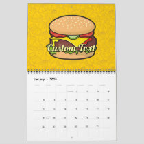 Cheeseburger Calendar