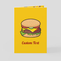 Cheeseburger Card