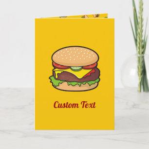 Cheeseburger Card