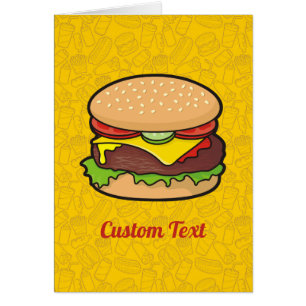 Cheeseburger Cards