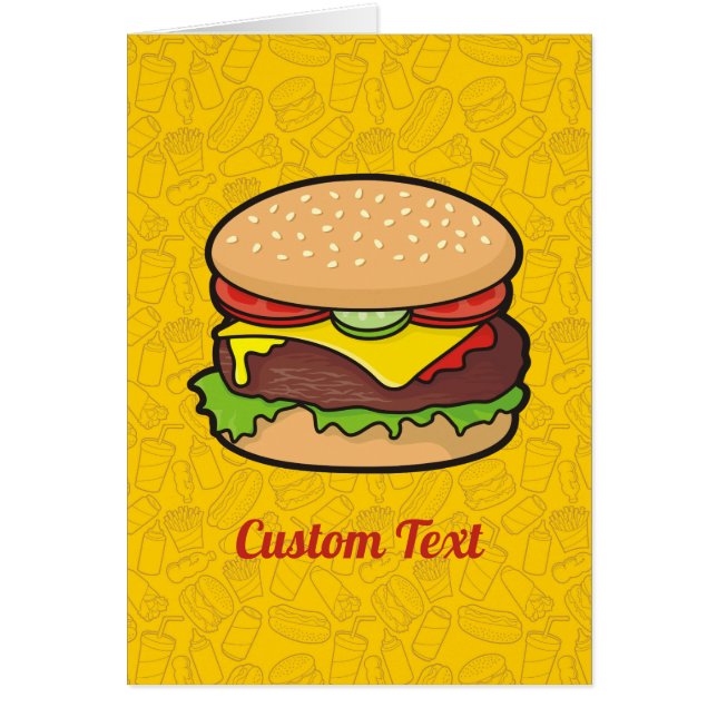 Cheeseburger Cards (Front)