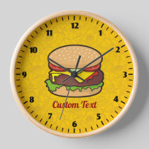 Cheeseburger Clock