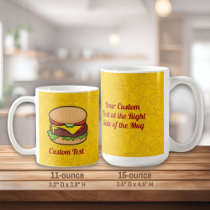 Cheeseburger Coffee Mug
