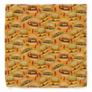Cheeseburger Deluxe Bandana