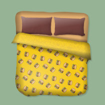 Cheeseburger Duvet Cover