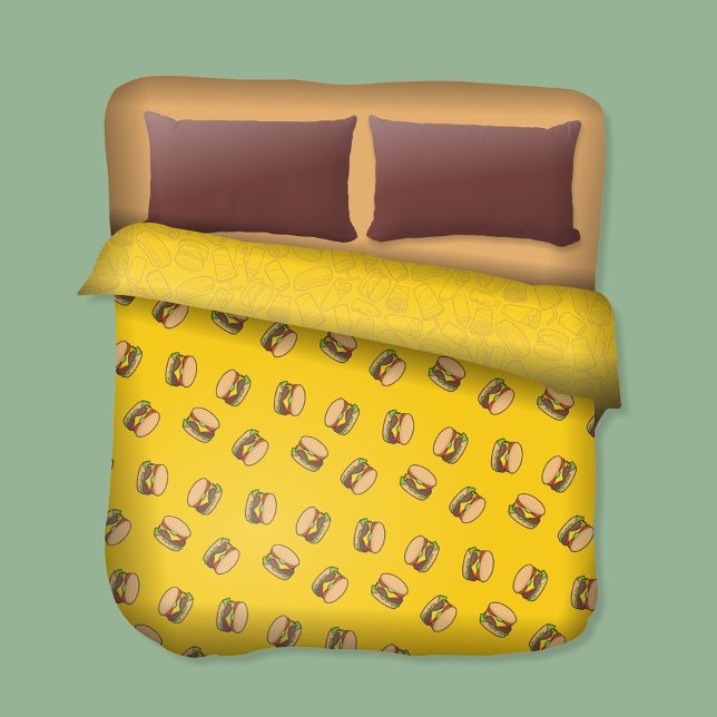 Cheeseburger Duvet Cover (Creator Uploaded)