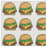 Cheeseburger Fabric