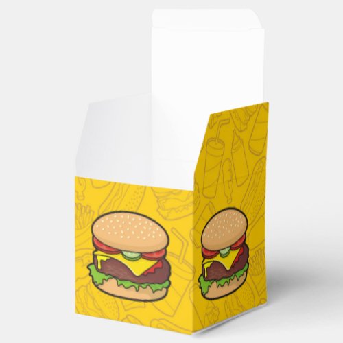 Cheeseburger Favor Boxes