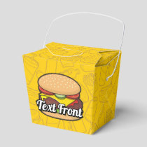 Cheeseburger Favor Boxes