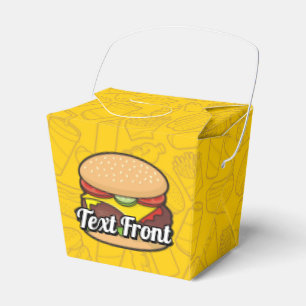 Cheeseburger Favor Boxes