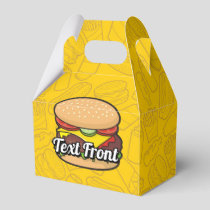 Cheeseburger Favor Boxes