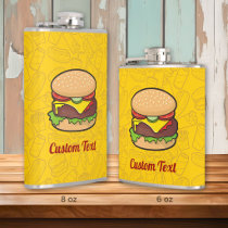 Cheeseburger Flask