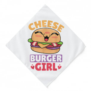Cheeseburger Girl, Hamburger Women and Cheeseburge Bandana