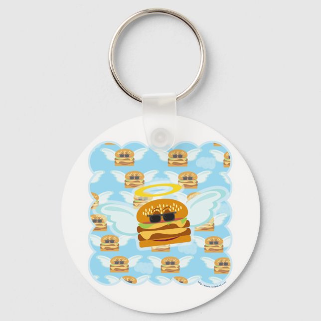 Cheeseburger Heaven Keychain (Front)