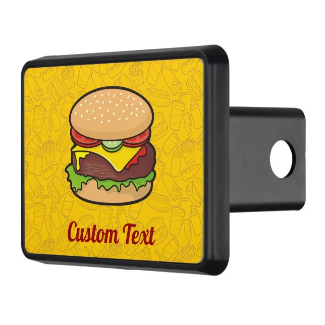 Cheeseburger Hitch Cover (Left)