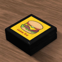 Cheeseburger Jewelry Box