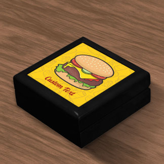 Cheeseburger Jewelry Box