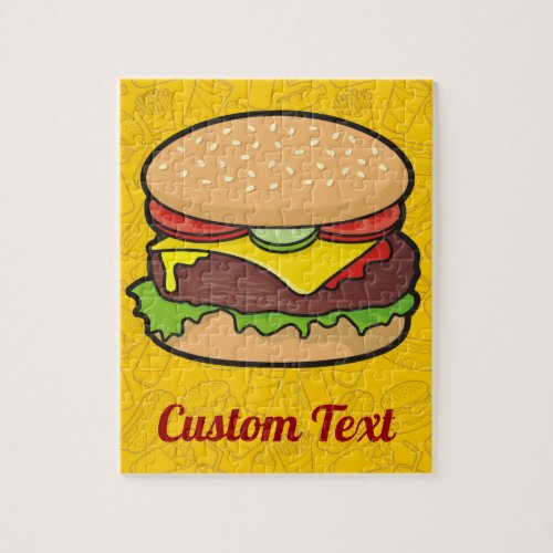 Cheeseburger Jigsaw Puzzle