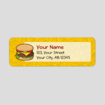 Cheeseburger Label