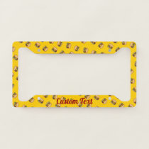 Cheeseburger License Plate Frame